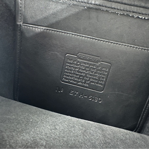 Vintage Coach 1990s Leather Messenger Bag - Picture 3 of 11